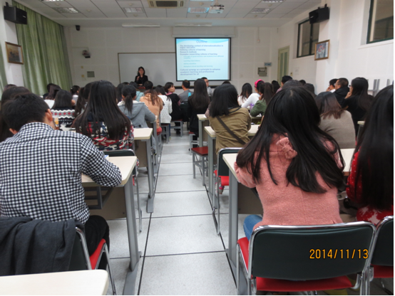 高校国际化文化学习实践—记金立贤教授学术讲座